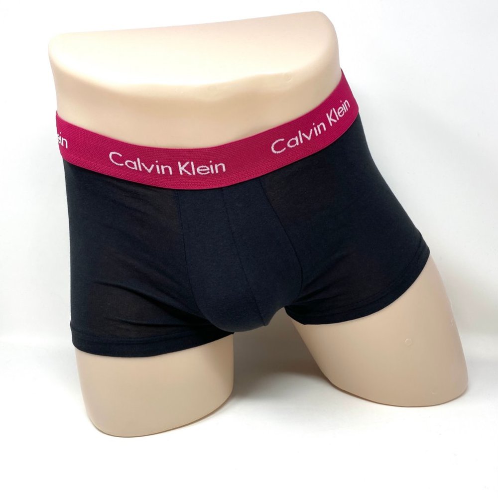 💖MEGA SALE💖Calvin Klein Men 3 Pack Soft Cotton Stretch Trunk Black NU2664916 - Picture 3 of 8